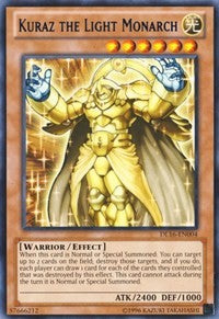 Kuraz the Light Monarch (Blue) [DL16-EN004] Rare | The Time Vault CA