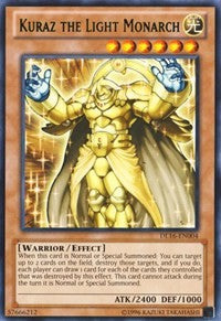 Kuraz the Light Monarch (Green) [DL16-EN004] Rare | The Time Vault CA