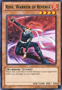 Rose, Warrior of Revenge (Green) [DL16-EN005] Rare | The Time Vault CA