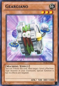 Geargiano (Blue) [DL16-EN009] Rare | The Time Vault CA