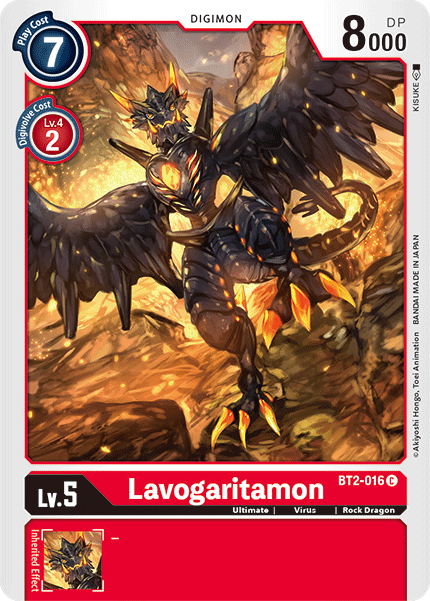 Lavogaritamon [BT2-016] [Release Special Booster Ver.1.5] | The Time Vault CA