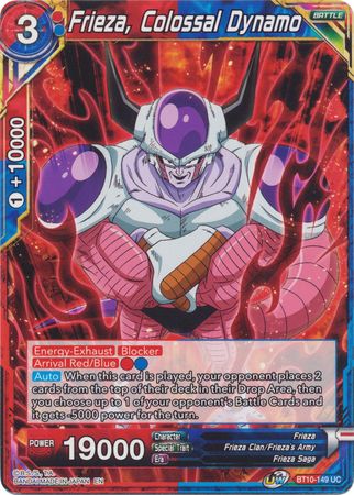 Frieza, Colossal Dynamo (BT10-149) [Rise of the Unison Warrior 2nd Edition] | The Time Vault CA