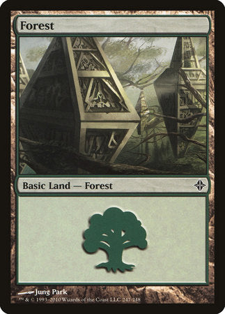 Forest (247) [Rise of the Eldrazi] | The Time Vault CA