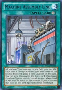 Machine Assembly Line (Blue) [DL16-EN014] Rare | The Time Vault CA