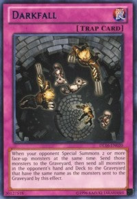 Darkfall (Blue) [DL16-EN020] Rare | The Time Vault CA