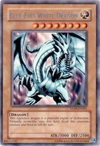 Blue-Eyes White Dragon (Silver) [DL09-EN001] Rare | The Time Vault CA