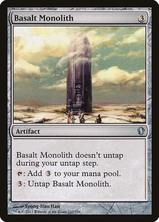 Basalt Monolith [Commander 2013] | The Time Vault CA
