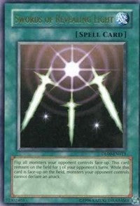 Swords of Revealing Light (Green) [DL09-EN013] Rare | The Time Vault CA
