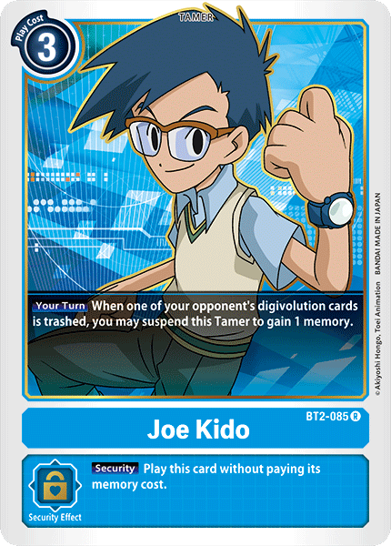 Joe Kido [BT2-085] [Release Special Booster Ver.1.0] | The Time Vault CA