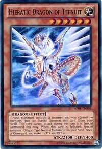 Hieratic Dragon of Tefnuit [AP01-EN008] Super Rare | The Time Vault CA