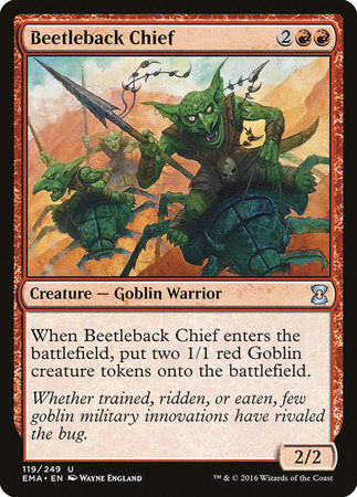 Beetleback Chief [Eternal Masters] | The Time Vault CA