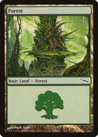 Forest (303) [Mirrodin] | The Time Vault CA