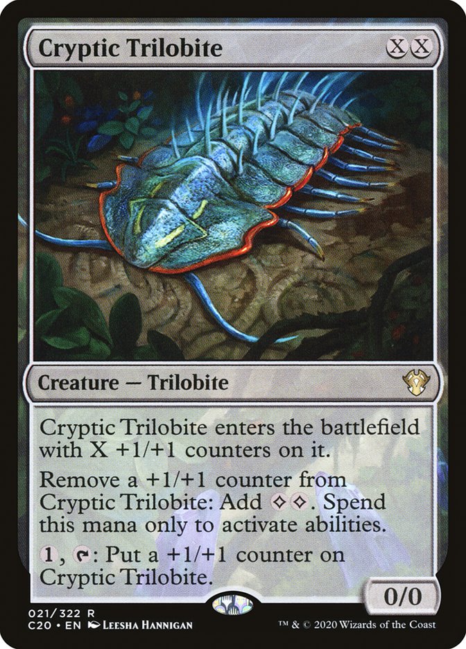 Cryptic Trilobite [Commander 2020] | The Time Vault CA