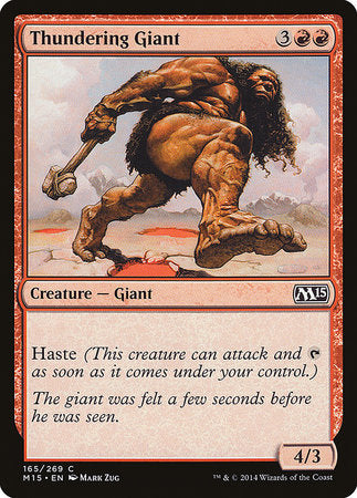 Thundering Giant [Magic 2015] | The Time Vault CA