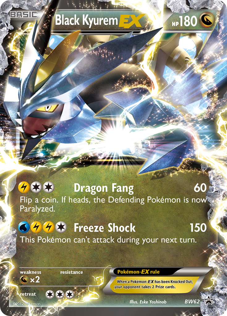 Black Kyurem EX (BW62) [Black & White: Black Star Promos] | The Time Vault CA