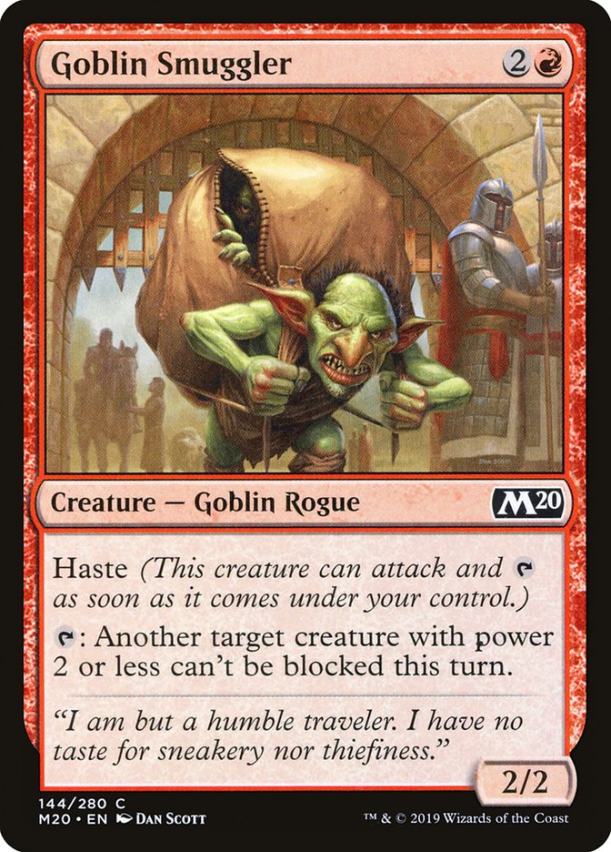 Goblin Smuggler [Core Set 2020] | The Time Vault CA