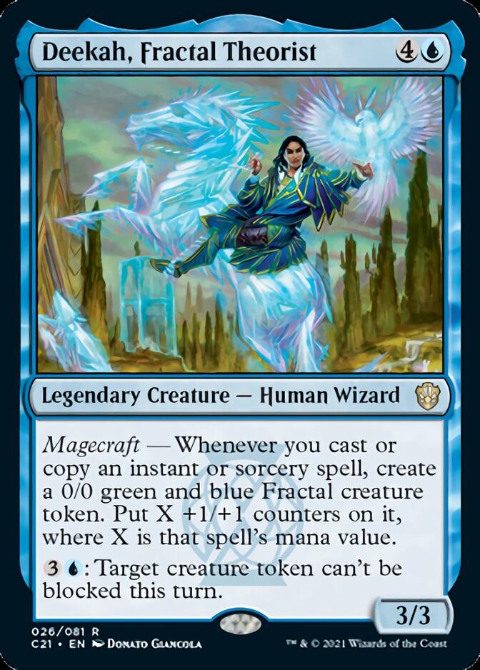 Deekah, Fractal Theorist [Commander 2021] | The Time Vault CA