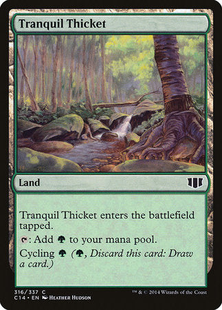 Tranquil Thicket [Commander 2014] | The Time Vault CA