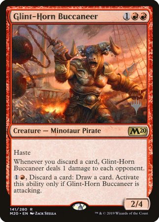Glint-Horn Buccaneer [Core Set 2020 Promos] | The Time Vault CA