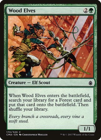 Wood Elves [Commander Anthology] | The Time Vault CA