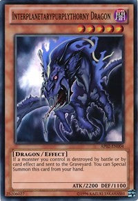 Interplanetarypurplythorny Dragon [AP02-EN004] Super Rare | The Time Vault CA