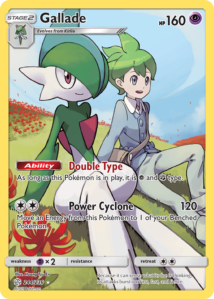 Gallade (244/236) [Sun & Moon: Cosmic Eclipse] | The Time Vault CA