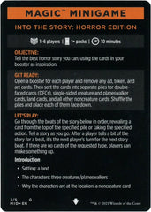 Into the Story: Horror Edition (Magic Minigame) [Innistrad: Midnight Hunt Minigame] | The Time Vault CA