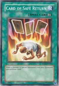 Card of Safe Return [RP02-EN037] Common | The Time Vault CA