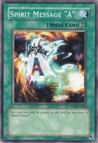 Spirit Message "A" [RP02-EN048] Common | The Time Vault CA