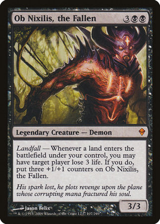 Ob Nixilis, the Fallen [Zendikar] | The Time Vault CA