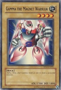 Gamma The Magnet Warrior [RP02-EN091] Rare | The Time Vault CA