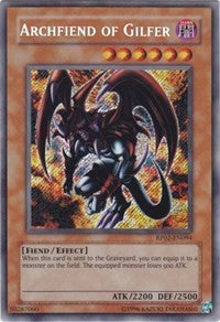 Archfiend of Gilfer [RP02-EN094] Secret Rare | The Time Vault CA