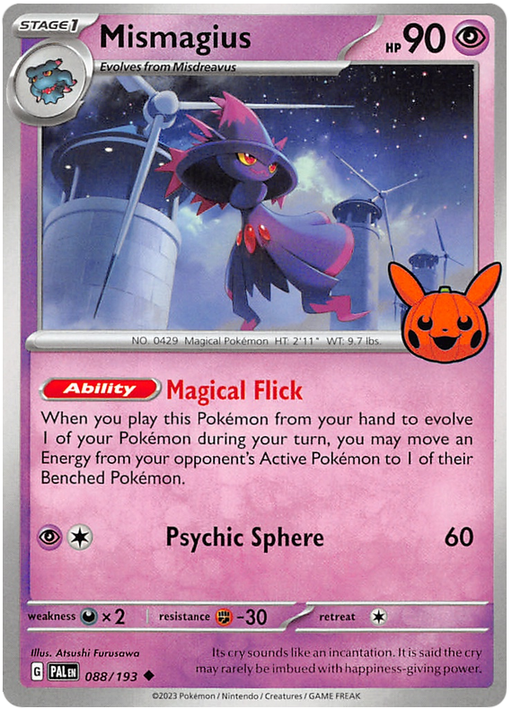 Mismagius (088/193) [Trick or Trade 2023] | The Time Vault CA