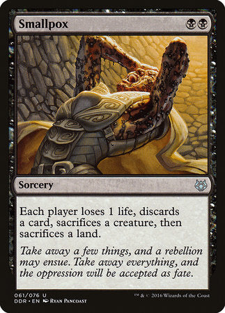 Smallpox [Duel Decks: Nissa vs. Ob Nixilis] | The Time Vault CA
