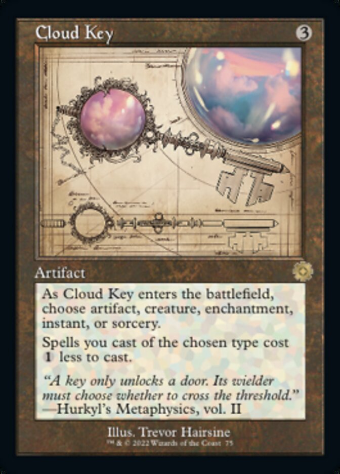 Cloud Key (Retro Schematic) [The Brothers' War Retro Artifacts] | The Time Vault CA