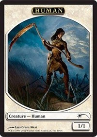 Human // Wolf Token [FNM Promos] | The Time Vault CA