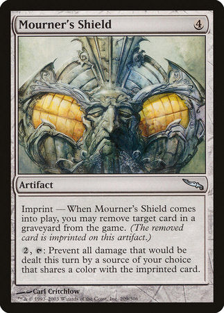 Mourner's Shield [Mirrodin] | The Time Vault CA