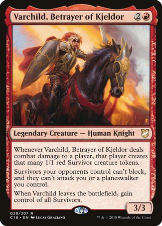 Varchild, Betrayer of Kjeldor [Commander 2018] | The Time Vault CA