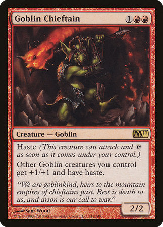 Goblin Chieftain [Magic 2011] | The Time Vault CA