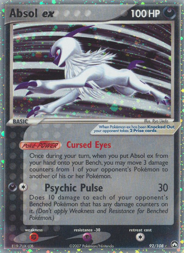 Absol ex (92/108) [EX: Power Keepers] | The Time Vault CA