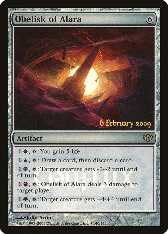 Obelisk of Alara (Launch) [Conflux Promos] | The Time Vault CA