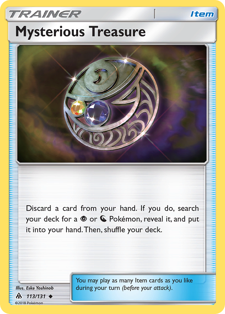 Mysterious Treasure (113/131) [Sun & Moon: Forbidden Light] | The Time Vault CA