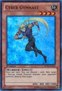 Cyber Gymnast [BPW2-EN016] Super Rare | The Time Vault CA