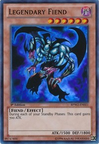 Legendary Fiend [BPW2-EN021] Super Rare | The Time Vault CA