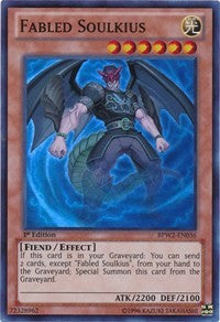Fabled Soulkius [BPW2-EN036] Super Rare | The Time Vault CA