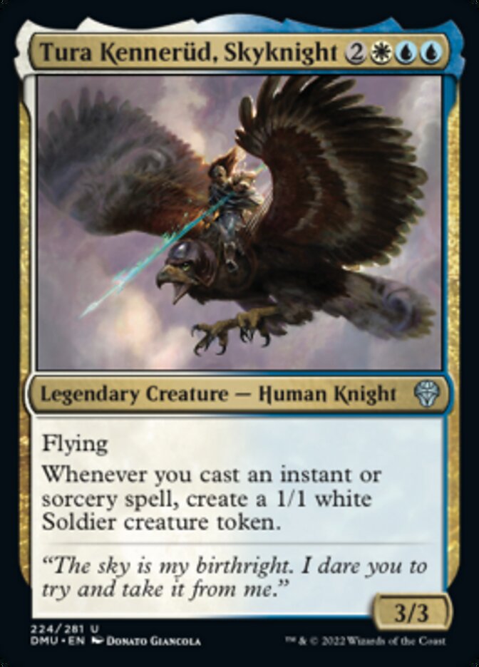 Tura Kennerud, Skyknight [Dominaria United] | The Time Vault CA