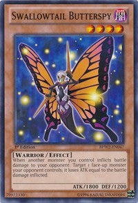 Swallowtail Butterspy [BPW2-EN047] Common | The Time Vault CA