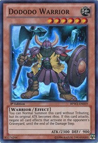 Dododo Warrior [BPW2-EN059] Super Rare | The Time Vault CA