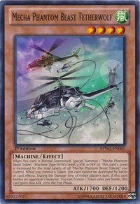 Mecha Phantom Beast Tetherwolf [BPW2-EN060] Common | The Time Vault CA