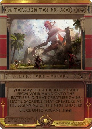 Through the Breach [Amonkhet Invocations] | The Time Vault CA